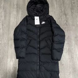 NIKE SPORTSWEAR SYNTHETIC FILL HOODED PARKA JACKET DX1268-010, XL 13/15, YEARS