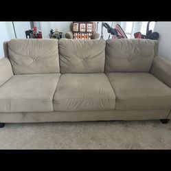 Brown 3 Seater Couch 