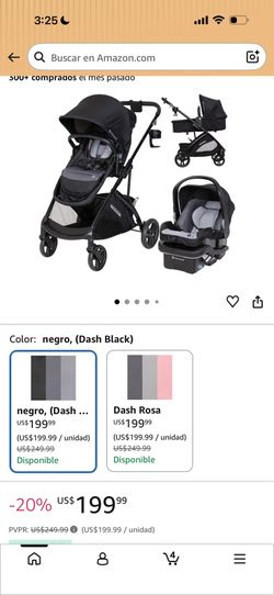 Coche y carseat para bebé