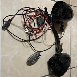 Speakers And Amplifier Audio Sound,weatherproof