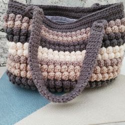 Hand Crochet In Puff Stitch