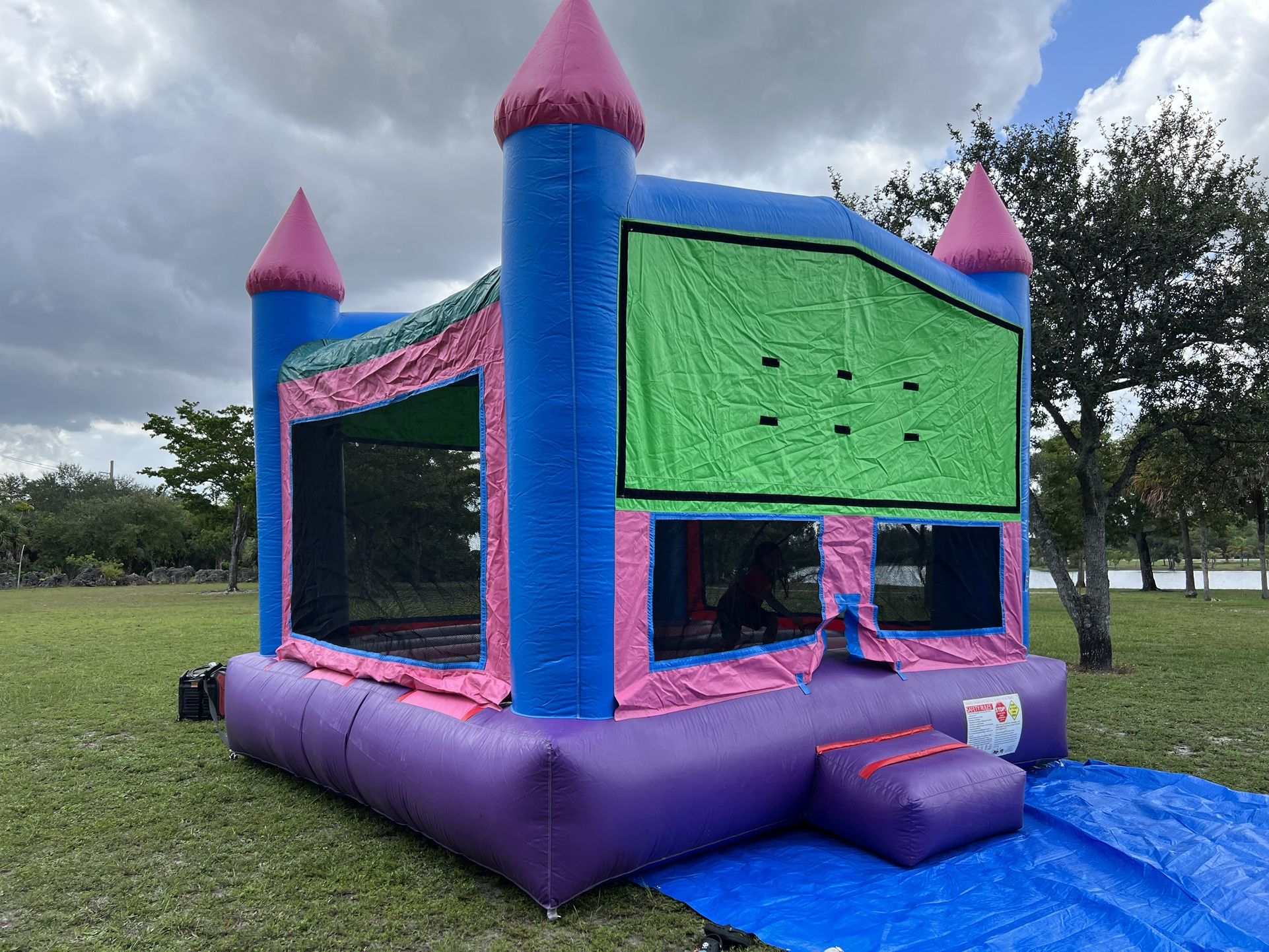 Bouncy house 15×15 Module Princess For Sale