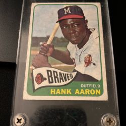 Hank Arron Baseball Card