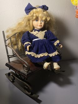 Vintage Porcelain Doll