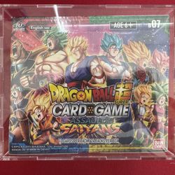 Dragon Ball Super Assault On The Saiyans Booster Box