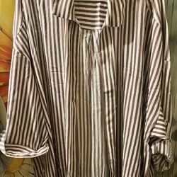 Torrid Over Sized Shirt/Cardigan