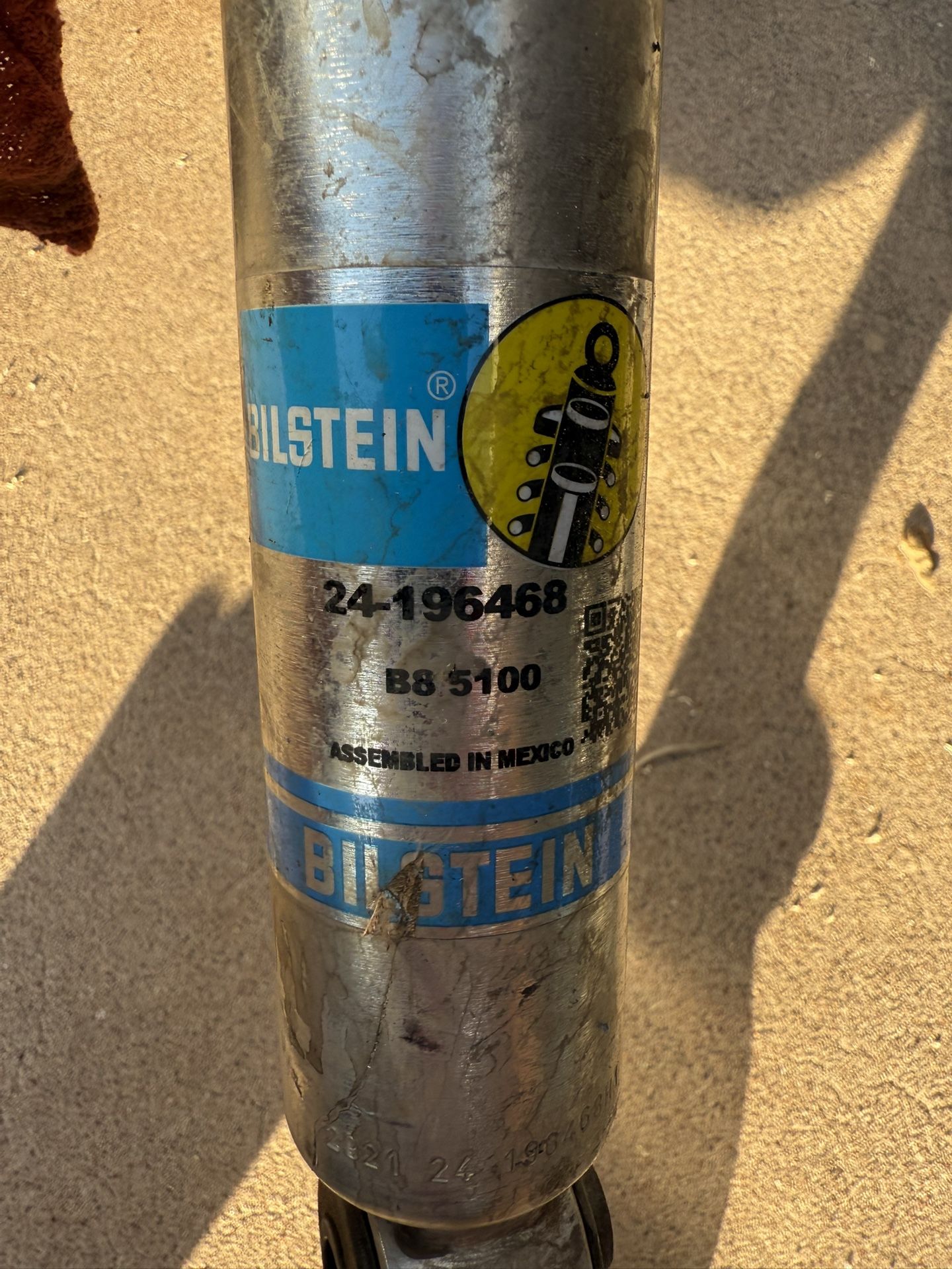 Rear Silverado 2500 Bilstein Shocks