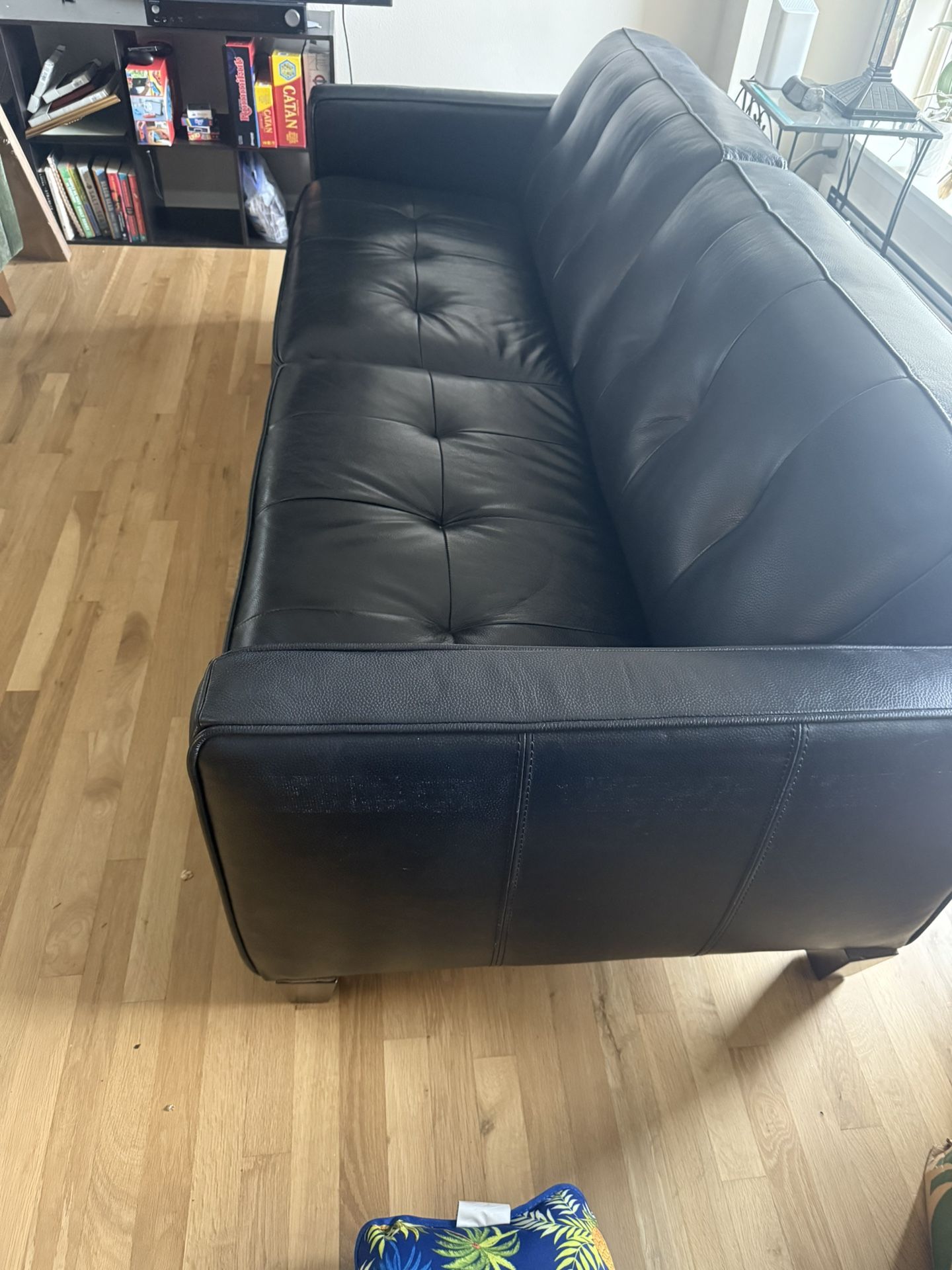 Leather Couch Lightly Used 