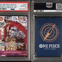 One piece: Eustass Kid Manga PSA 10