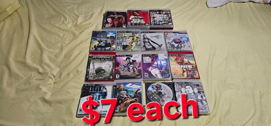 Sony PlayStation 3 ps3 games $7 each