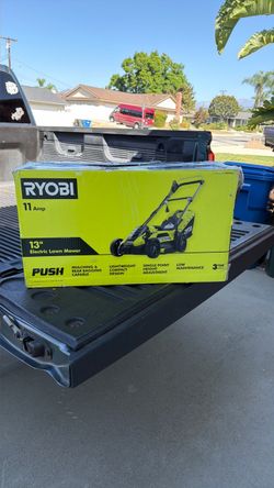 Ryobi 11 Amp 13" Electric Push Lawn Mower