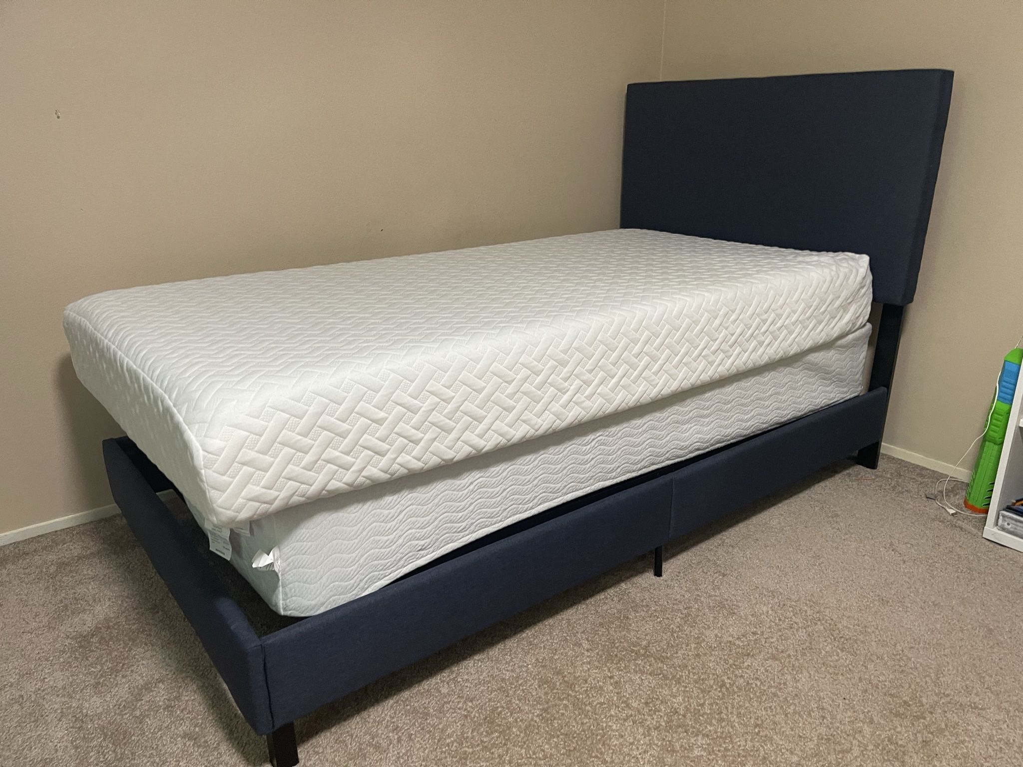 Twin Bed With Box Spring And Mattress