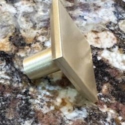 Gold Square Drawer Pulls