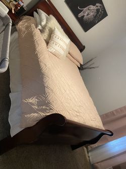 Cherry Wood Bedframe