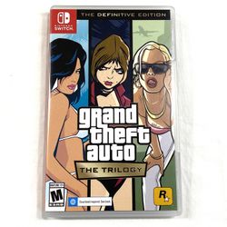 Grand Theft Auto / GTA – The Trilogy – GTA III, Vice City & San Andreas (Switch) TPW016502