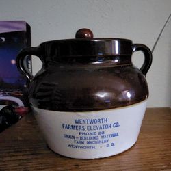 Vintage Stoneware Bean Pottery 