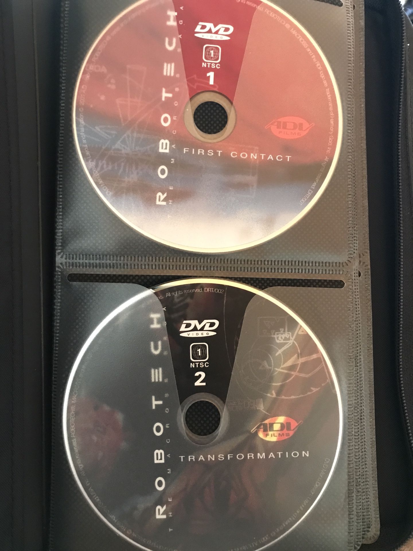 Robotech DVD’s