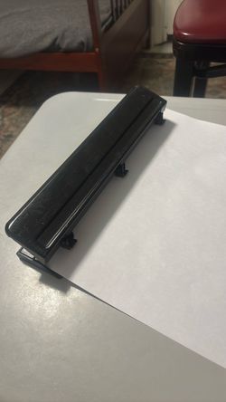 Black 3-Hole Paper Punch