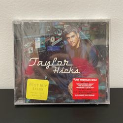 Taylor Hicks CD Album NEW SEALED Self Titled Debut American Idol Rock 2006