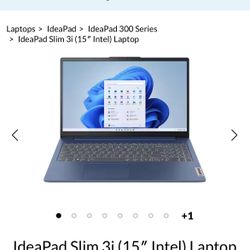 😲 New Lenovo IdeaPad Slim 3i 15” Laptop Computer