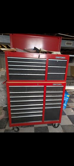 Craftsman 41" Tool Chest and Rolling Cabinet - late 1990s version