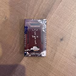 Travis Scott Cactus Jack Topps Chrome Cosmic Fanatics Fest MLB Baseball Sealed Box 