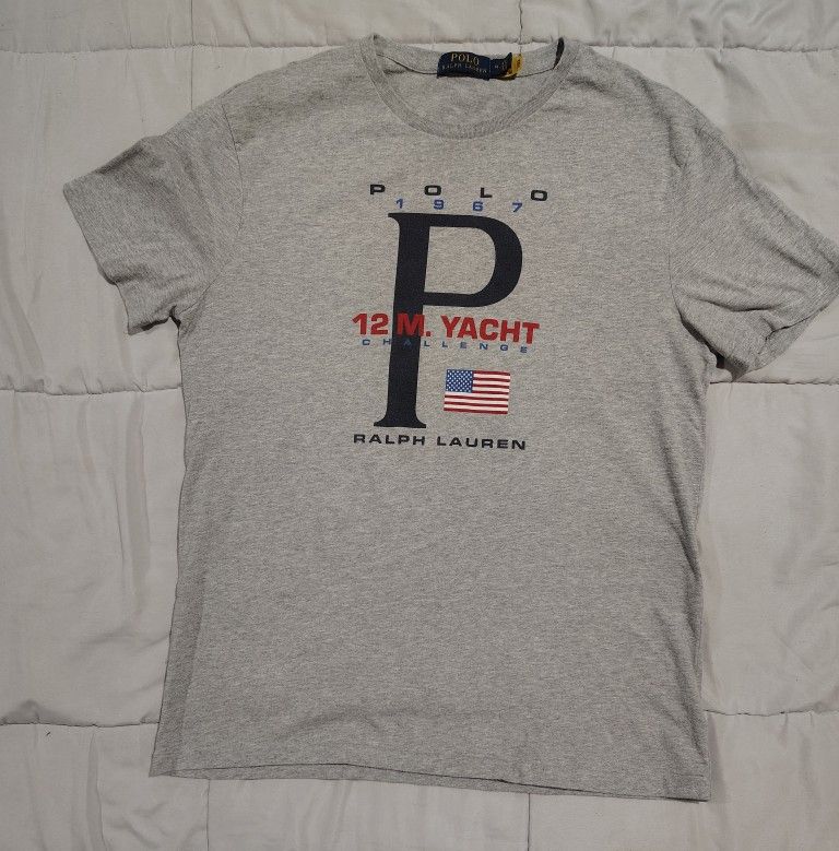 Ralph Lauren Polo Yacht T Shirt Size Medium