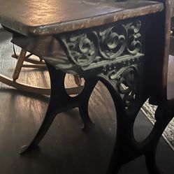 Antique School Desk