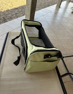 Pet Carrier With 4 Way entry and Strap