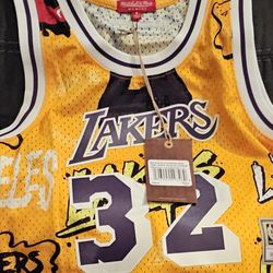 Lakers Woman's Size Small Jersey Crop Tank New