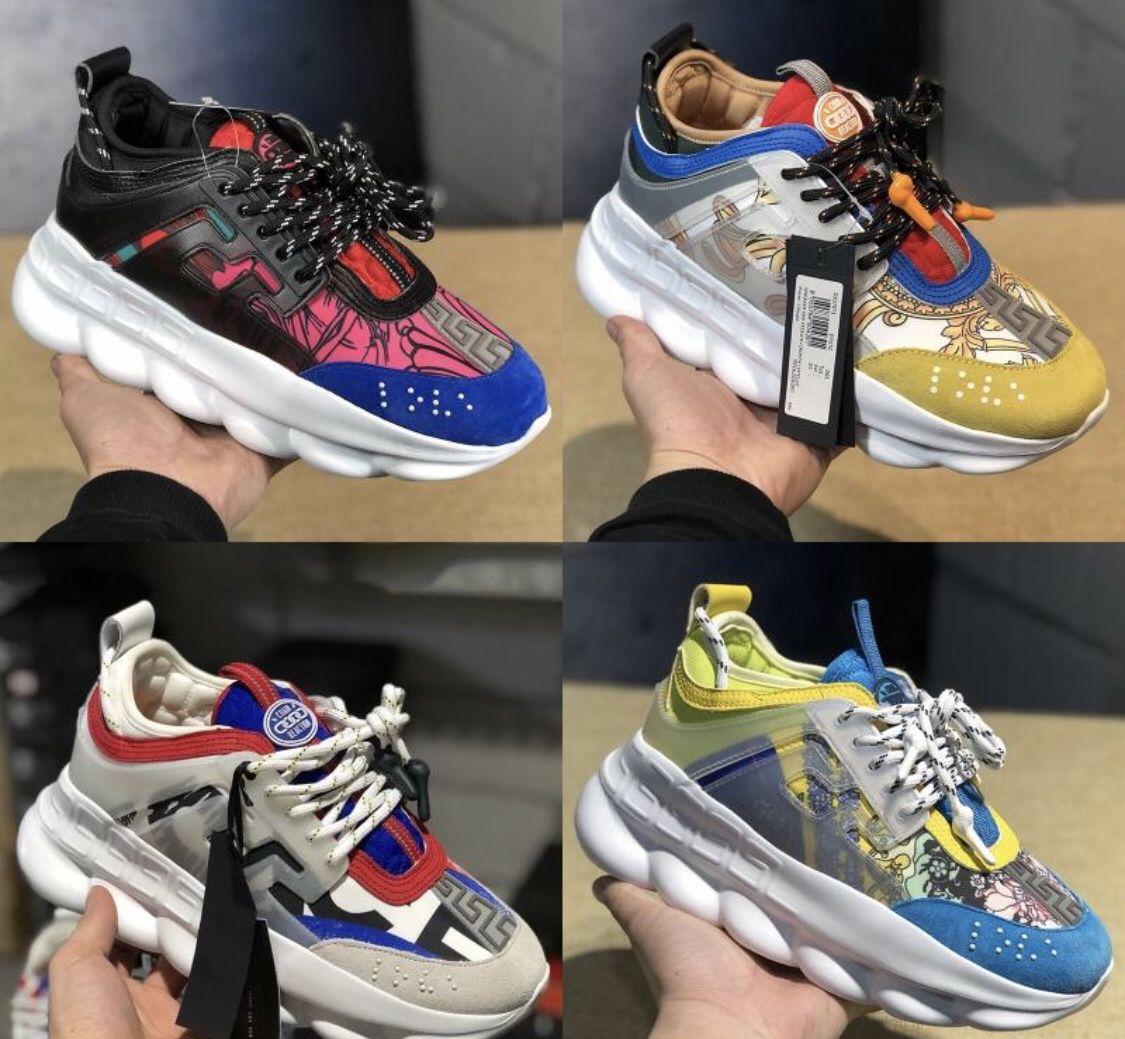 Versace Chain Sneakers (Cyber Monday Sale)