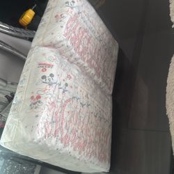 Huggies Size 5 Diapers About 58 Count 