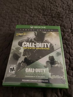 Call of Duty Infinite warfare legacy edition/MW remastered