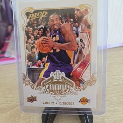 Lakers  Kobe  Bryant  LeBron  Parallel  Card 