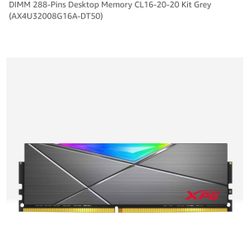 XPG RGB DDR 4 16GB 3200 MHZ