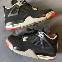 Jordan 4 Retro ‘Bred’ (2019) Size 8M