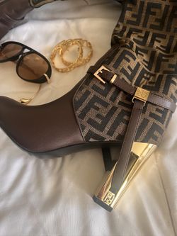 Fendi Boots Brown Women’s Fashion