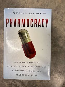 Pharmocracy by William Faloon Hardcover Book