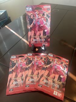 NEW SEALED 4 One piece Heroines Edition booster packs English Version 