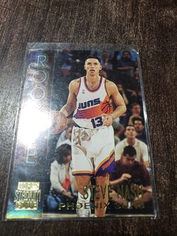 Steve nash rookie card topps stadium club