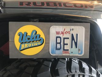 License Plate Signs