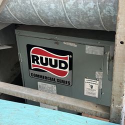 AC Ducking  and 7 Ton Ruud ACUnit 