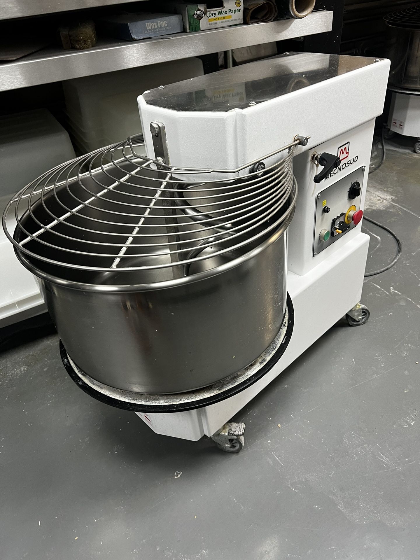 Spiral Mixer (Mecnosud IM44, 53qt Removable Bowl)