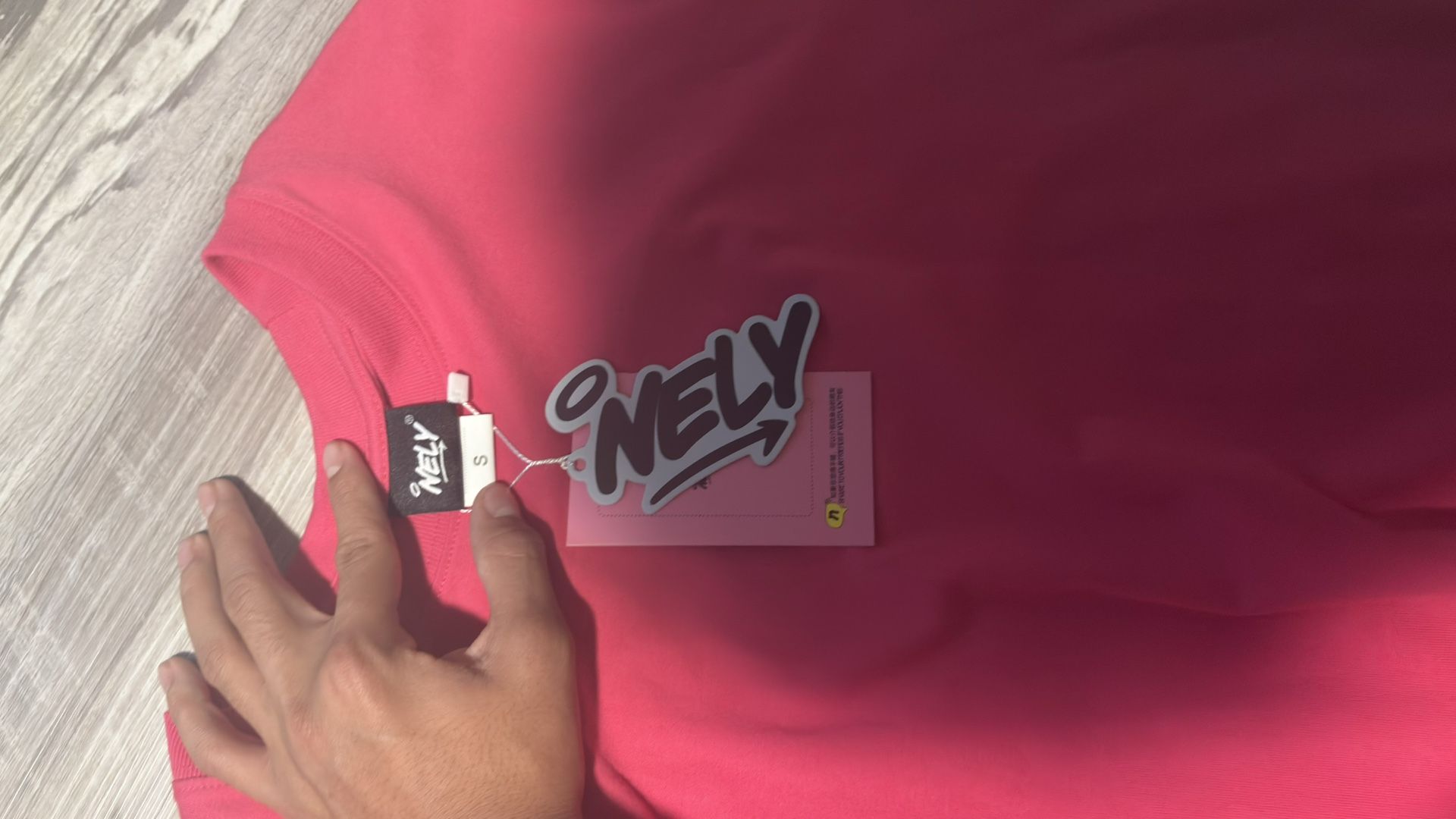 pink insta brand blank new