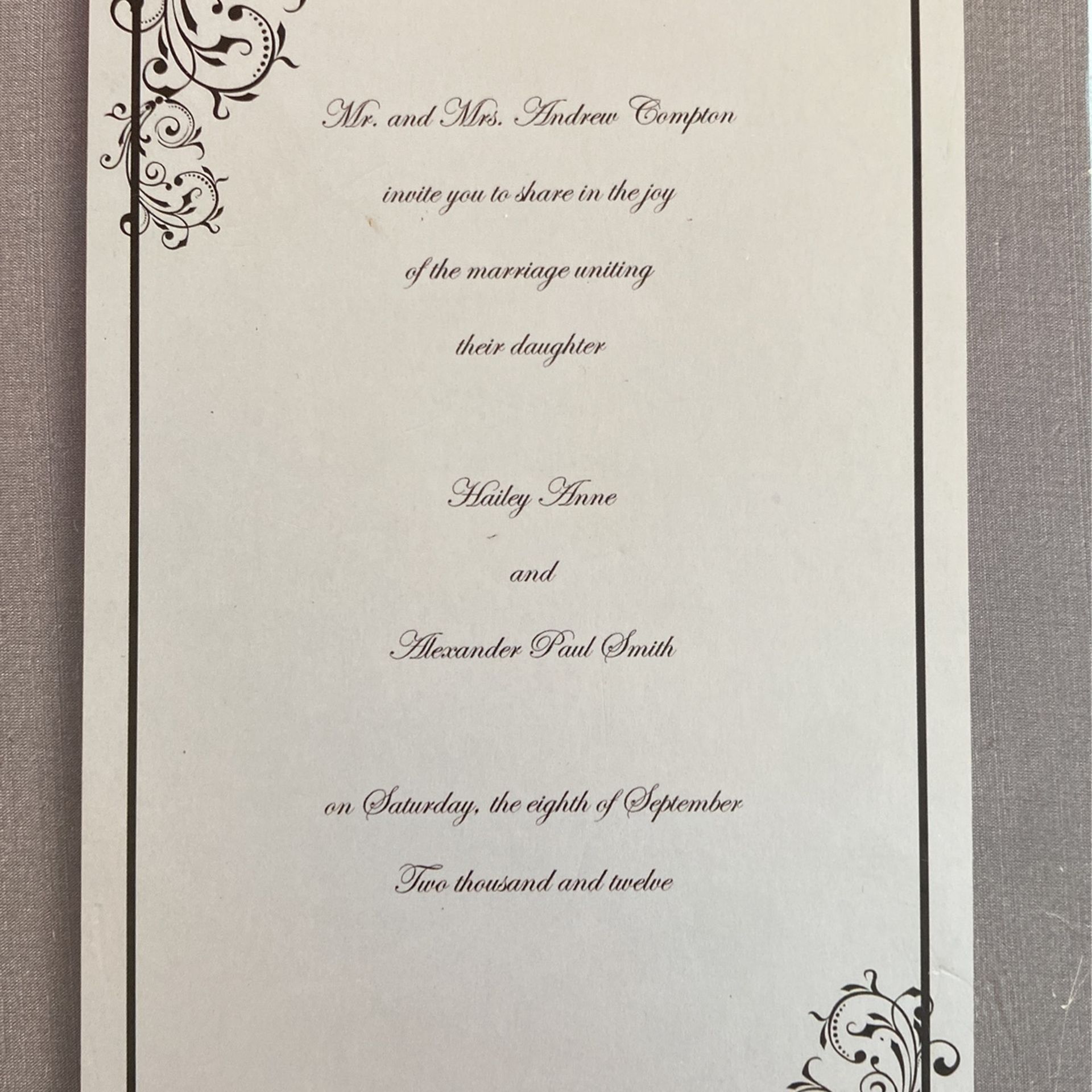 Wedding Invitations