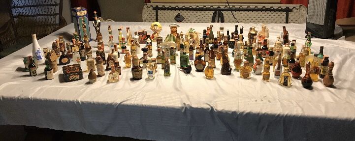 Antique Miniature Bottle Collection