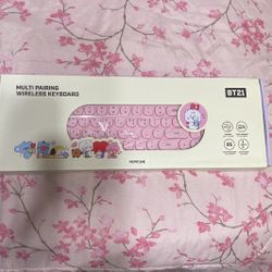 BT21 BTS Wireless Keyboard
