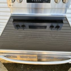 STOVE LG 30” Stainless Steel
