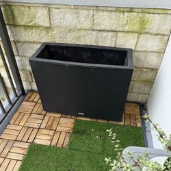 Veradek Block Series Tall Rectangular Planter