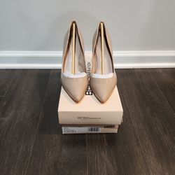 BCBG Tan Heels Size 8.5